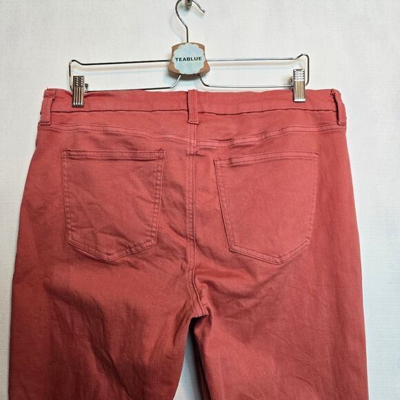 Pistola Drea Slim Straight Stretch High-Rise Jean 33 - Red Rock - Picture 9 of 12